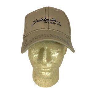 Saladmaster Changes Lives Unisex Hat Cap Khaki Embroidered Strapback Adjustable